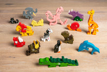 Load image into Gallery viewer, Alphabet Zoo Jigsaw and Playset

