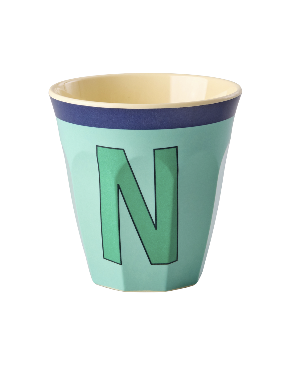Vintage Colour Letter Cups