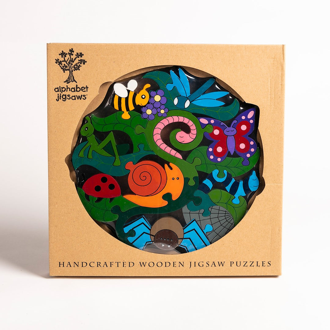 Creepy Crawlies Wooden Jigsaw