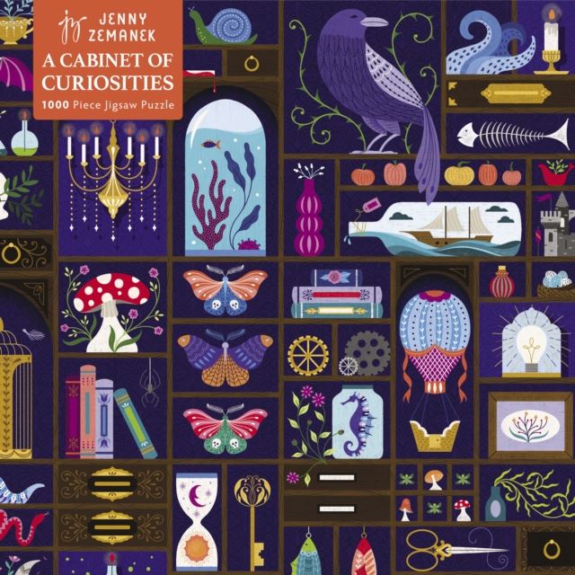 Jenny Zemanek Cabinet of Curiosities 1000 Piece Jigsaw Puzzle