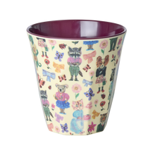 Load image into Gallery viewer, Medium Melamine Cup - Nathalie Lete Print
