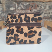 Load image into Gallery viewer, Soruka Ari Coin Pouch with Zip - Animal Print

