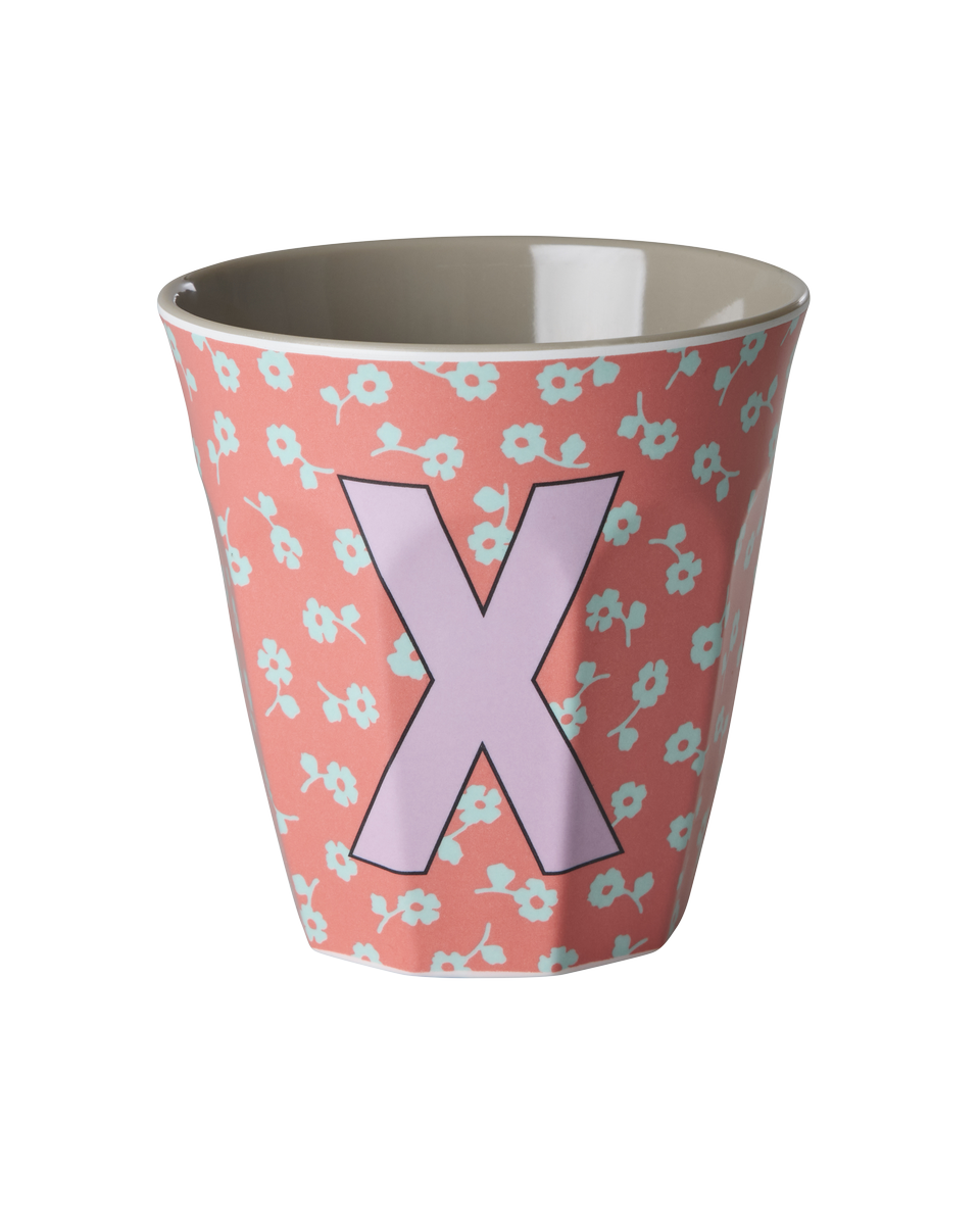 Flower Letter Cups