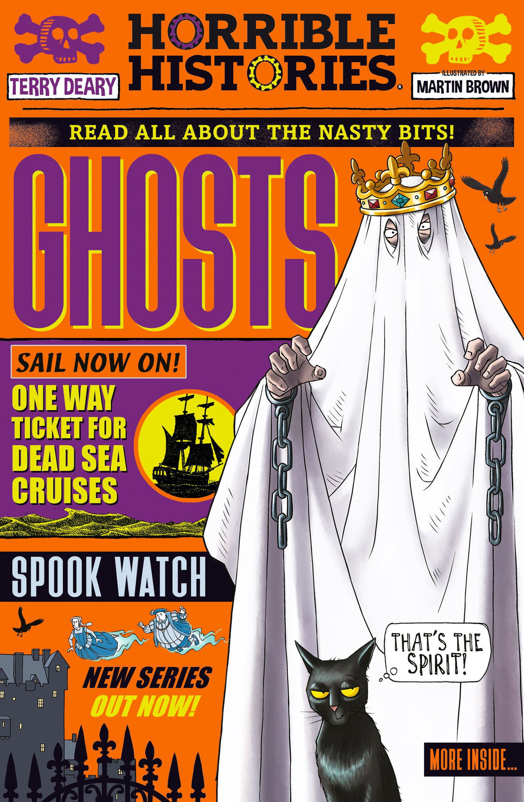 Horrible Histories: Ghosts (Newspaper Ed)