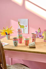 Load image into Gallery viewer, Flower Letter Cups
