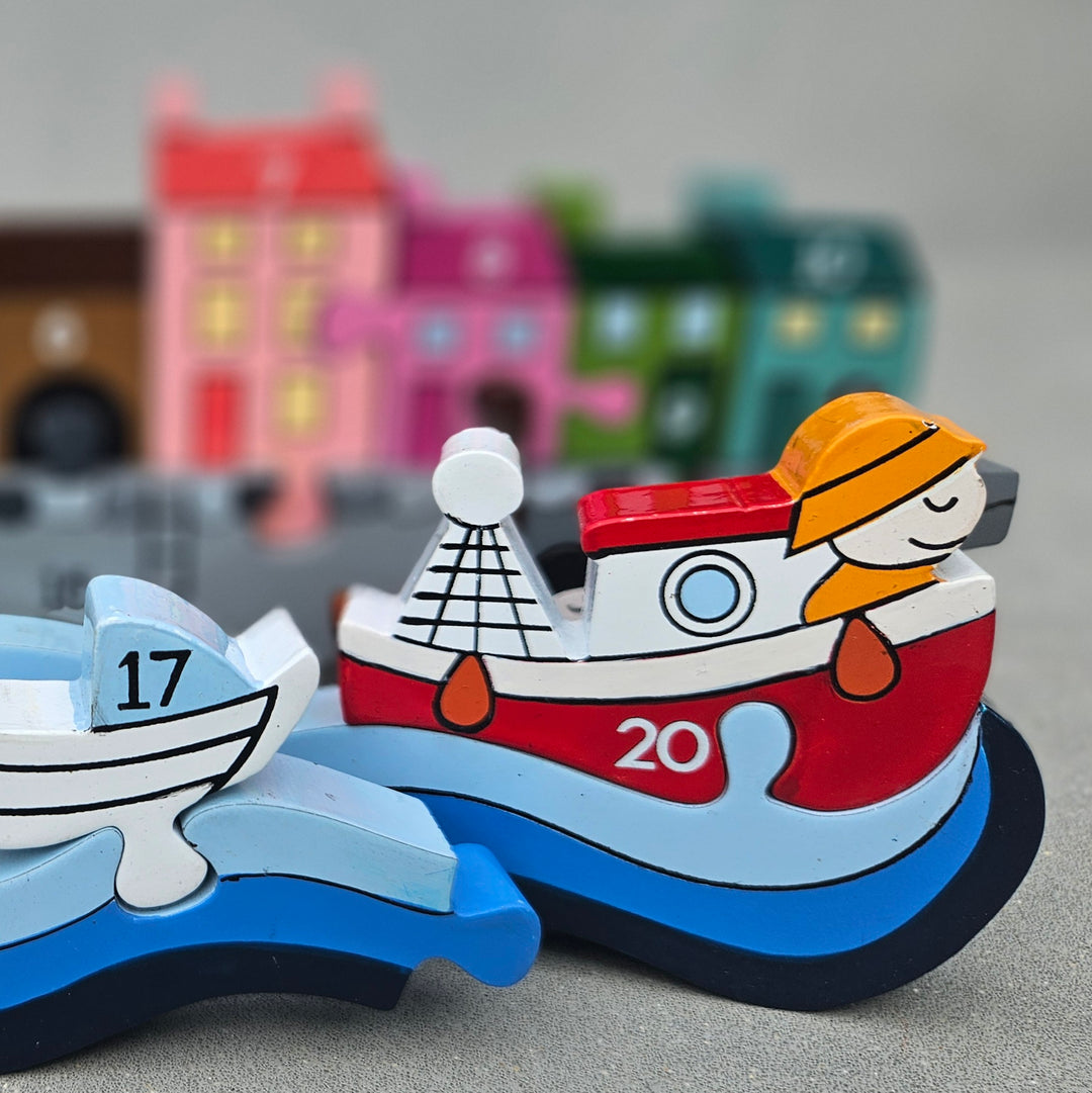 Harbour Town Number Jigsaw