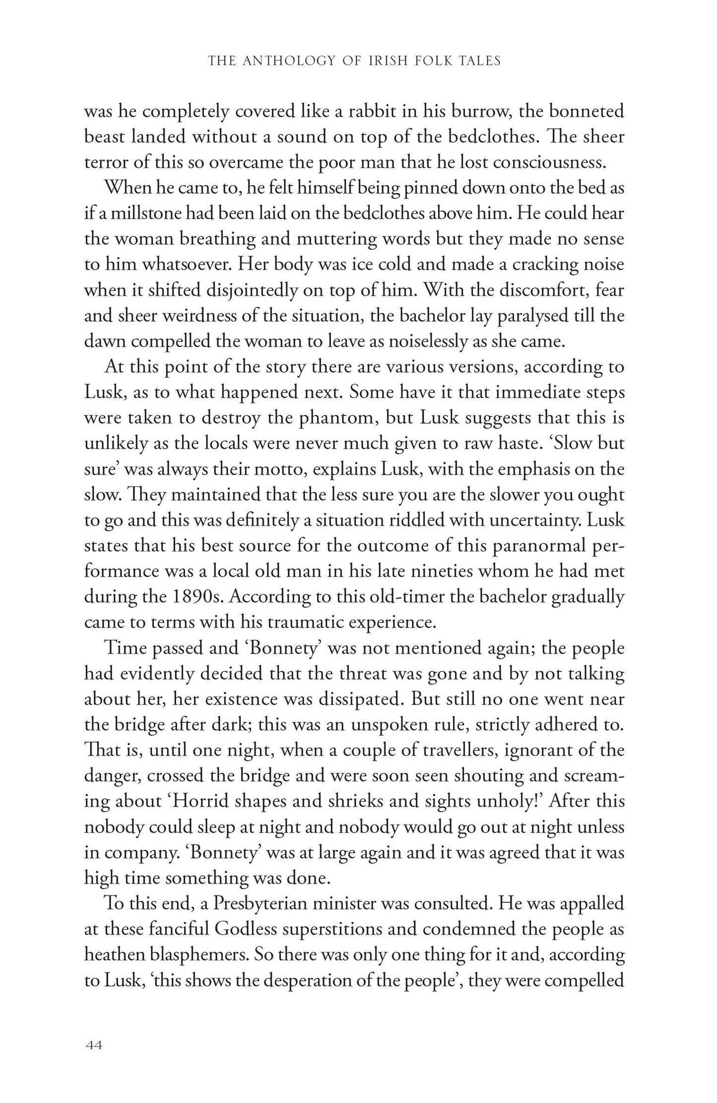 Anthology Of Irish Folk Tales