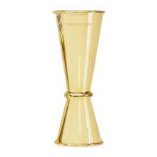 Load image into Gallery viewer, Double Jigger Stainless Steel Spirit Measure - Gold
