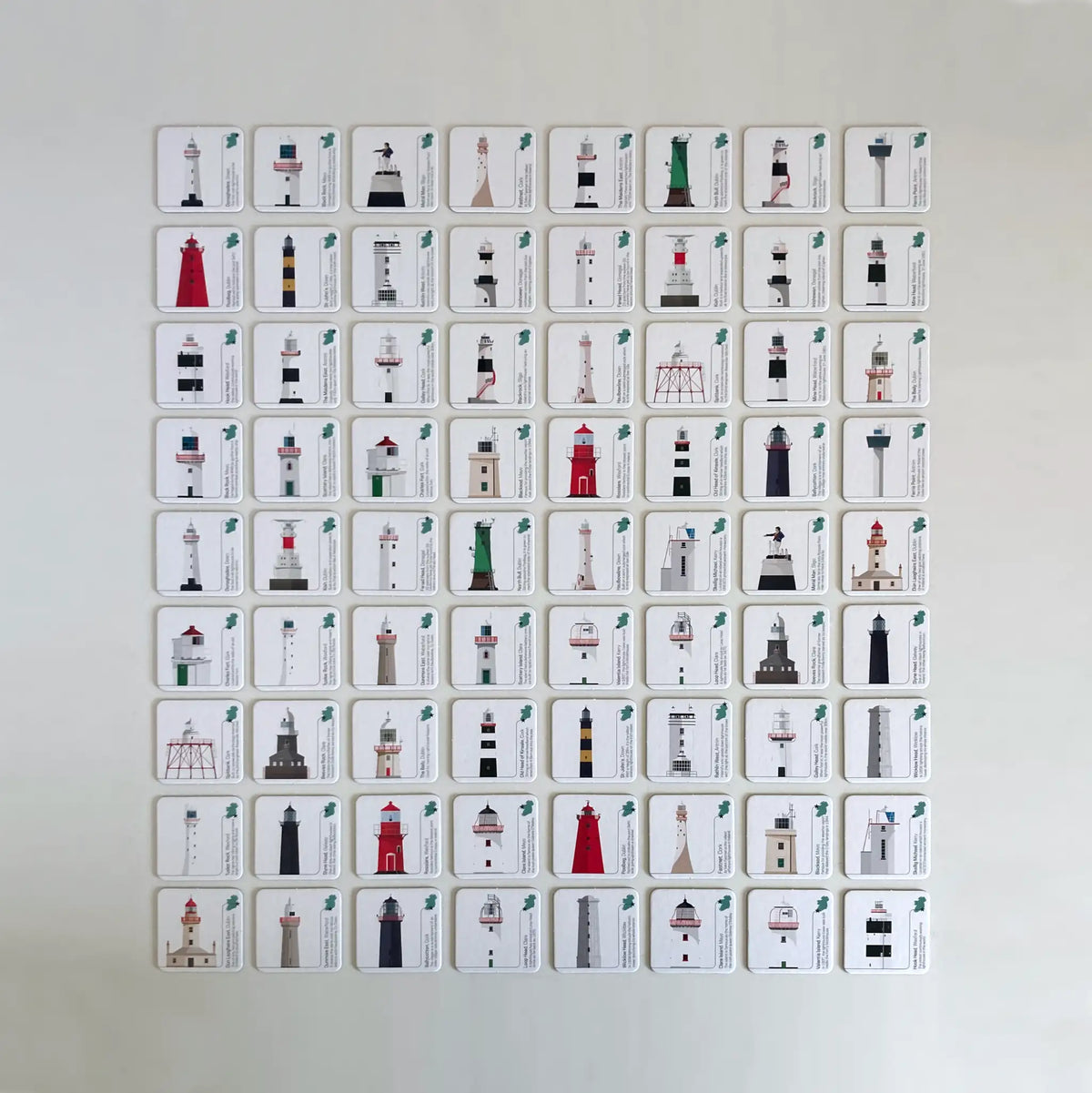 Memory Game Lighthouses of Ireland