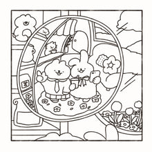 Load image into Gallery viewer, Cosy Charm: Cute and Relaxing Colouring Book
