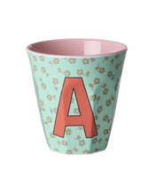 Load image into Gallery viewer, Flower Letter Cups
