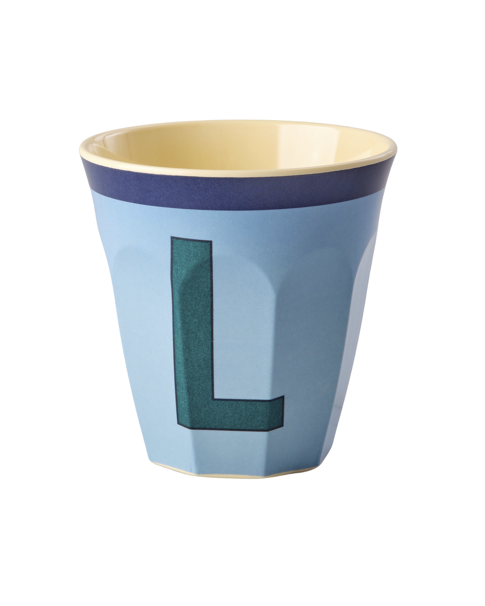 Vintage Colour Letter Cups