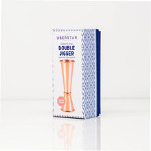 Load image into Gallery viewer, Double Jigger Stainless Steel Spirit Measure - Rose Gold
