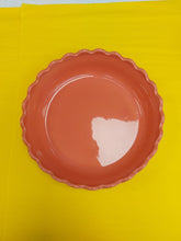 Load image into Gallery viewer, Coral Ceramic Pie Dish
