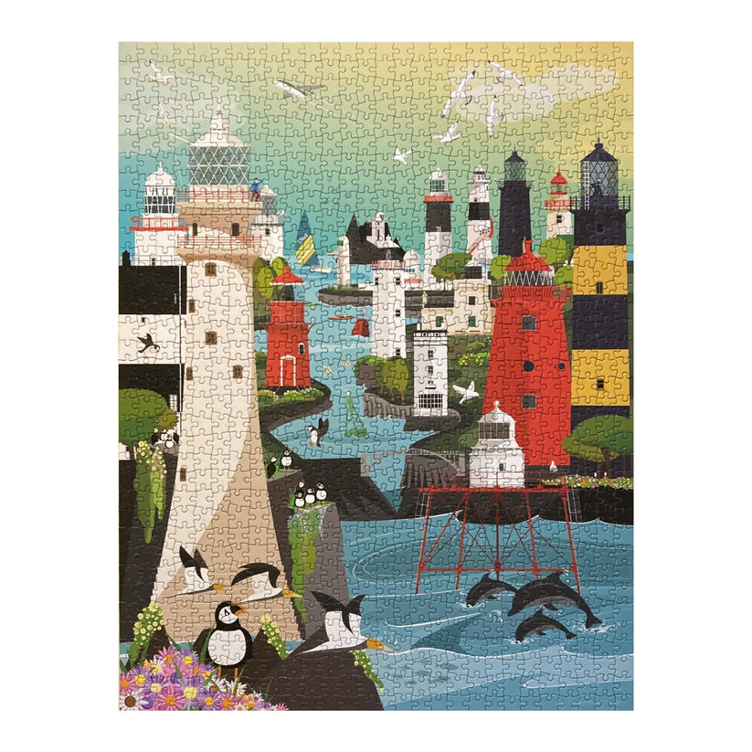 Lighthouses of Ireland Jigsaw Puzzle
