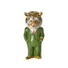 Load image into Gallery viewer, Ceramic Candleholder in Tiger Shape - Nathalie Lete

