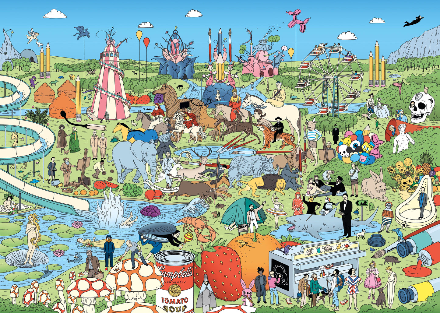 Story of Iconic Artists - 500 Piece Puzzle