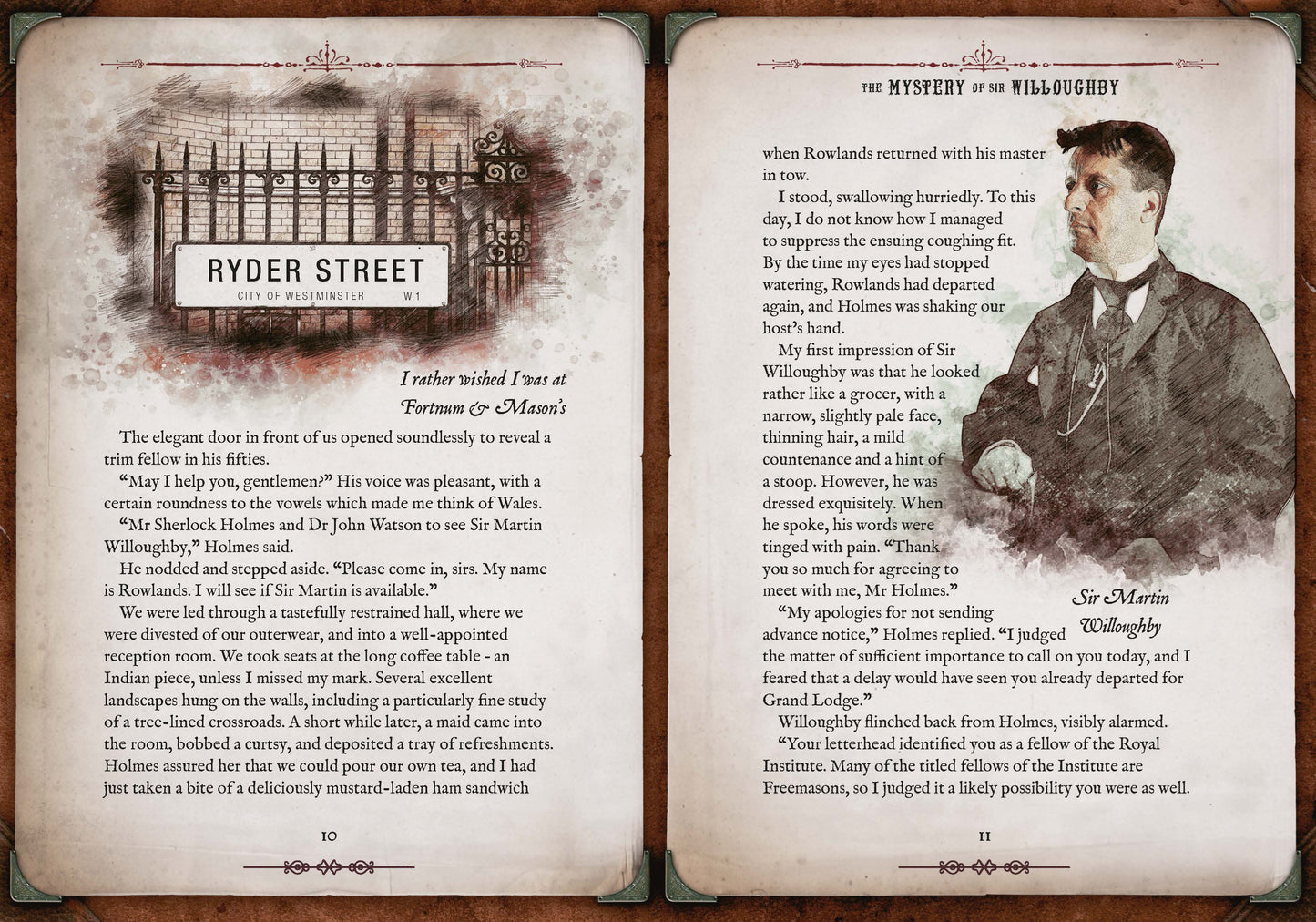 The Puzzling Adventures of Sherlock Homes