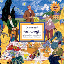 Load image into Gallery viewer, Dinner With Van Gogh - 1000 Piece Jigsaw Puzzle
