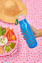 Load image into Gallery viewer, Stainless Steel Drinking Bottle - Blue Cherry Love Print
