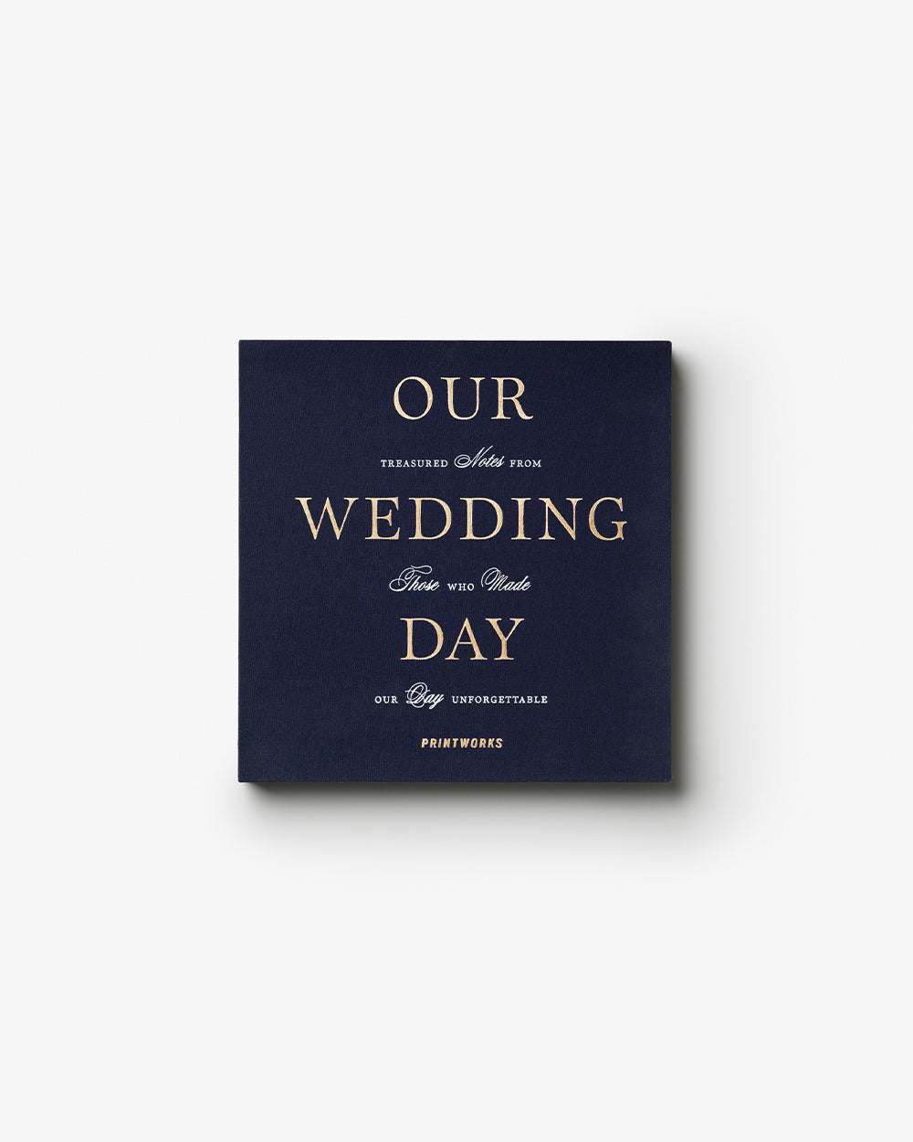 Wedding Guest Book - Dark Blue