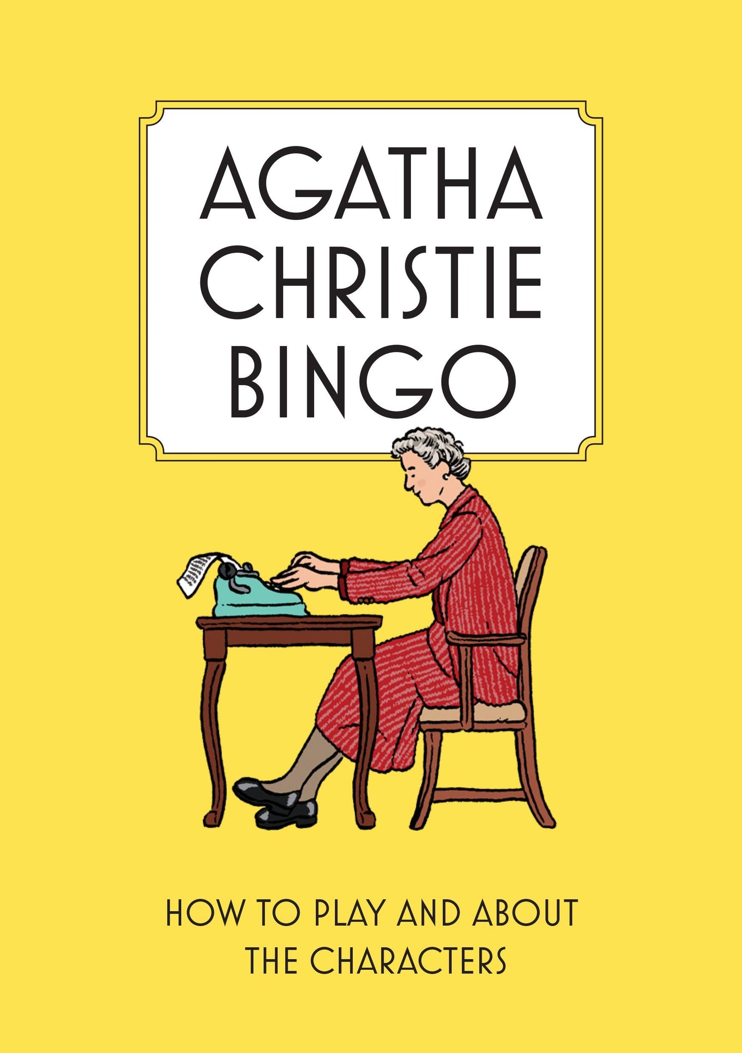 Agatha Christie Bingo