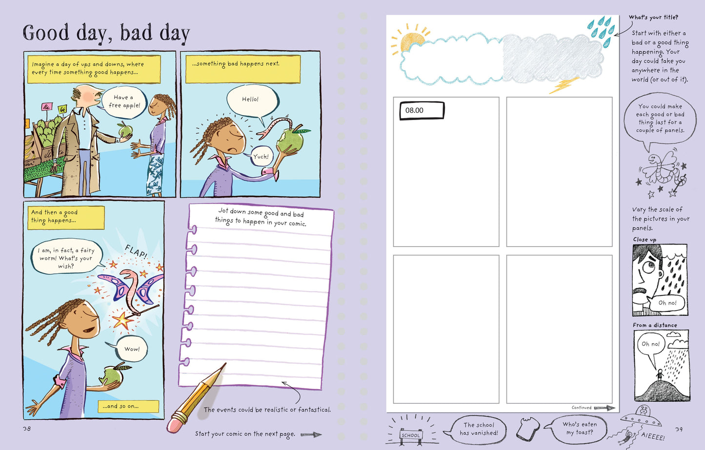 Usborne Write and Draw Your Own Comics