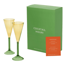 Load image into Gallery viewer, Champagne Flute Glasses Gift Set - Set of 2
