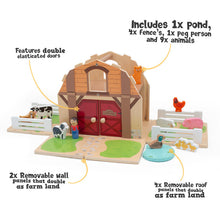 Load image into Gallery viewer, Home Farm Barn Set - with Animals
