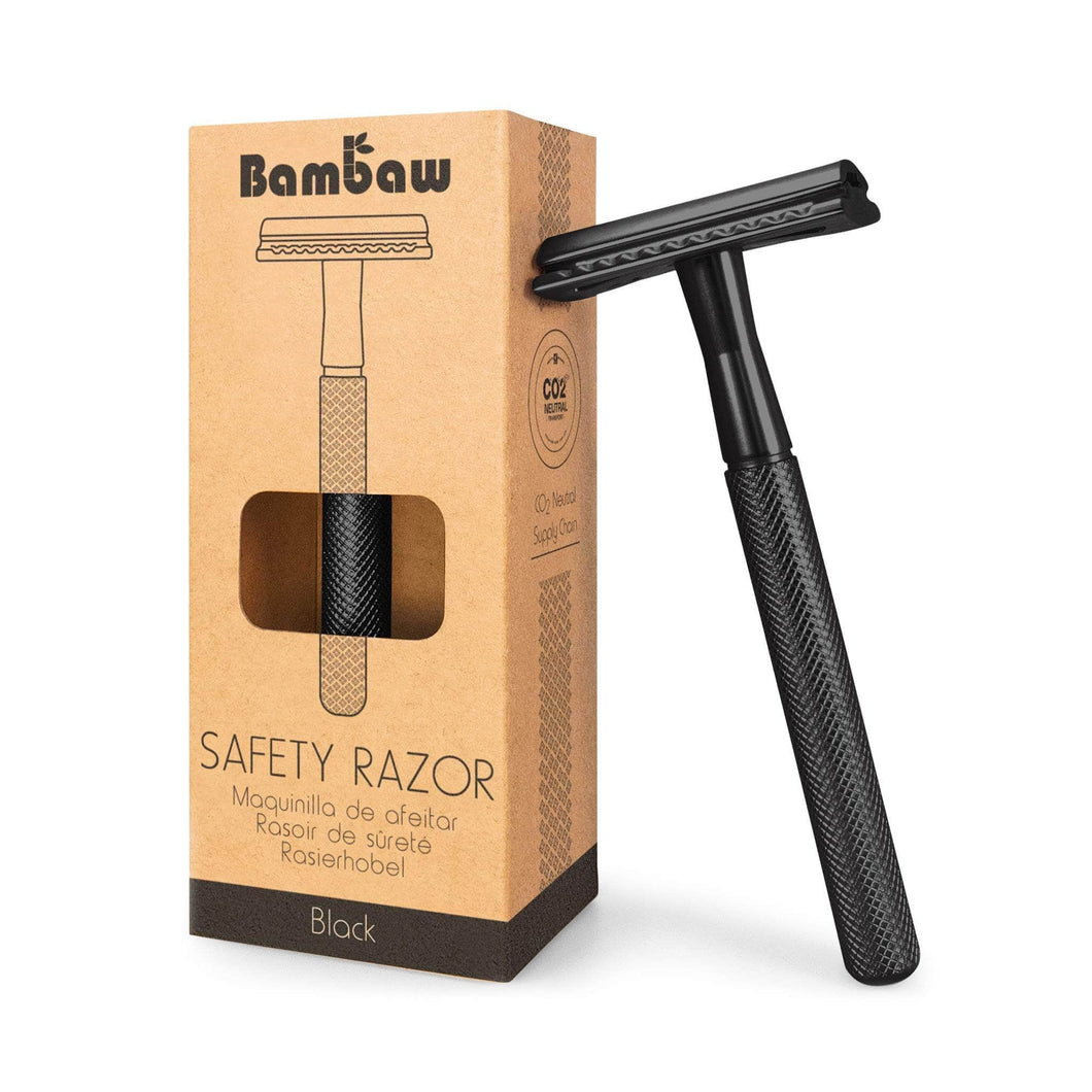 Metal Safety Razor - Black