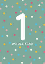 Load image into Gallery viewer, 1st Birthday Card
