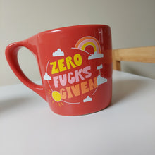 Load image into Gallery viewer, Zero Fucks Given Ceramic Mug
