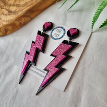 Load image into Gallery viewer, Lightning Bolt Earrings
