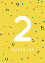 Load image into Gallery viewer, 2nd Birthday Card
