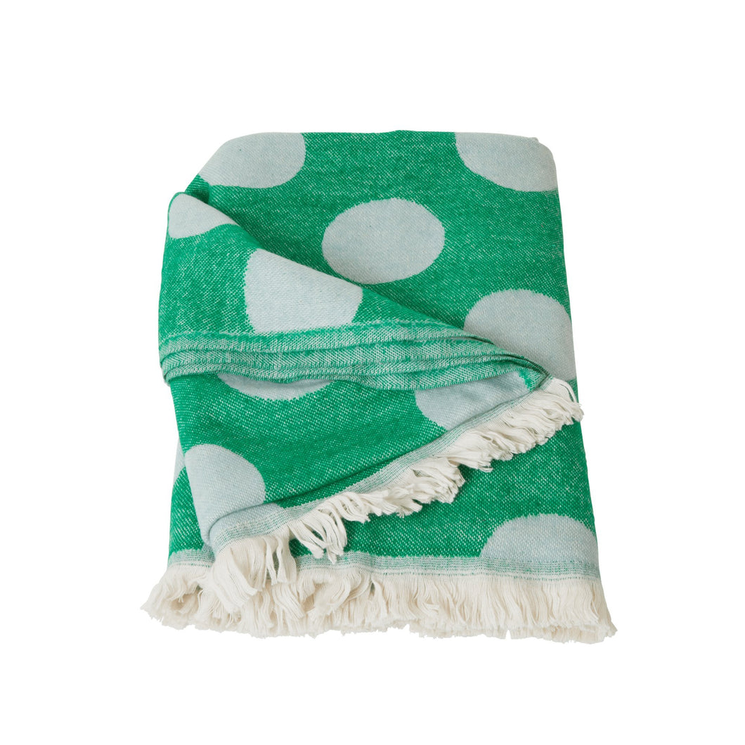 Dotty - Green & Mint Blanket