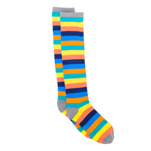 Load image into Gallery viewer, Knee High Rainbow Bamboo Sock (seamless toe)

