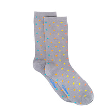 Load image into Gallery viewer, Soft Top - Bamboo Dots Seamless Sock - NEW
