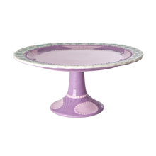 Load image into Gallery viewer, Low Ceramic Cake Stand by Rice - Lavender

