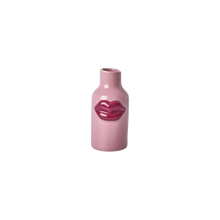 Load image into Gallery viewer, Ceramic Vase with Lips in Pink - small
