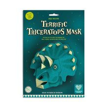 Load image into Gallery viewer, Make your own Triceratops Mask

