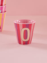 Load image into Gallery viewer, Stripe Letter Cups
