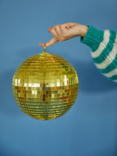 Load image into Gallery viewer, Large Gold Disco Ball
