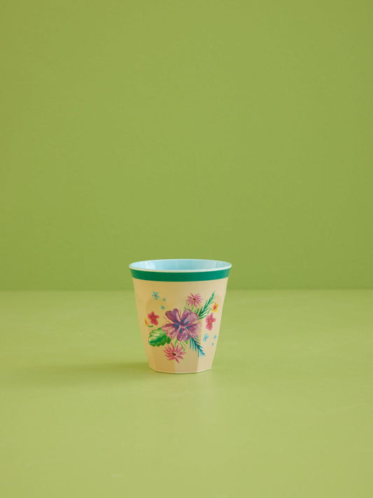 Melamine Cup - Medium - Arda Bloom Print