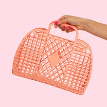 Load image into Gallery viewer, Retro Basket Jelly Bag - Large Peach

