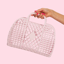 Load image into Gallery viewer, Retro Basket Jelly Bag - Large Pink
