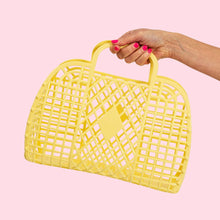 Load image into Gallery viewer, Retro Basket Jelly Bag - Large Yellow
