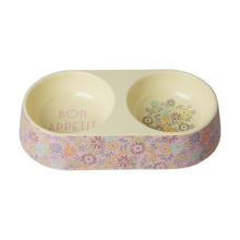 Load image into Gallery viewer, Melamine Pet Bowl For Food and Water - Flower
