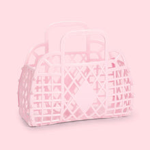 Load image into Gallery viewer, Retro Basket Jelly Bag - Mini Pink
