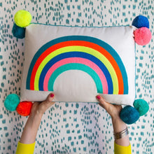 Load image into Gallery viewer, Over The Rainbow Rectangular Cushion
