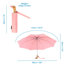 Load image into Gallery viewer, Pink Compact Umbrella
